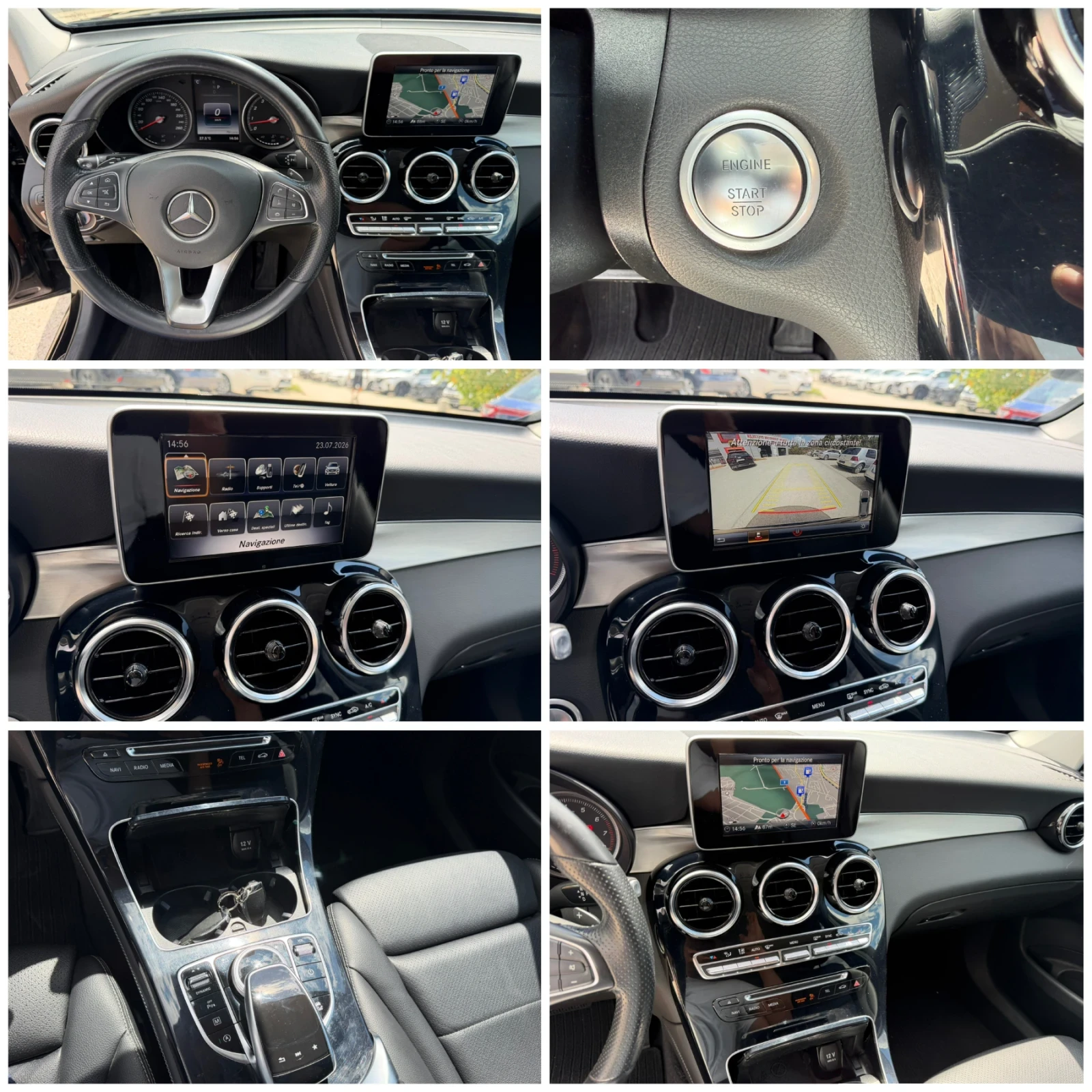 Mercedes-Benz GLC 250 2.0i 211к.с 9G 4MATIC , снимка 9 - Автомобили и джипове - 55394230