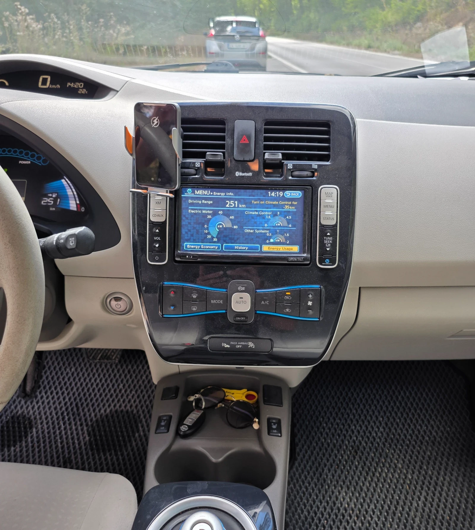 Nissan Leaf  Сменена основна батерия 40kWh , снимка 14 - Автомобили и джипове - 56009783