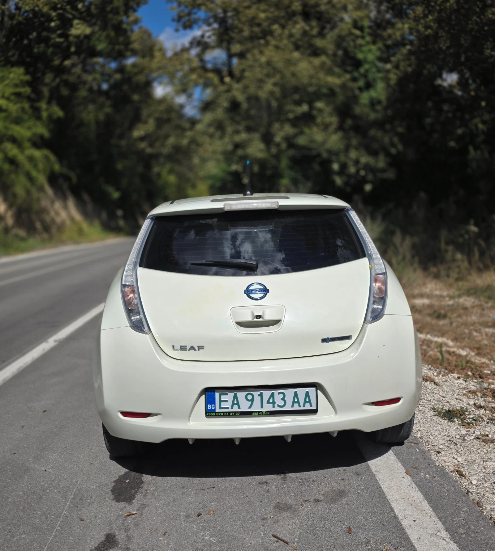 Nissan Leaf  Сменена основна батерия 40kWh , снимка 4 - Автомобили и джипове - 56009783