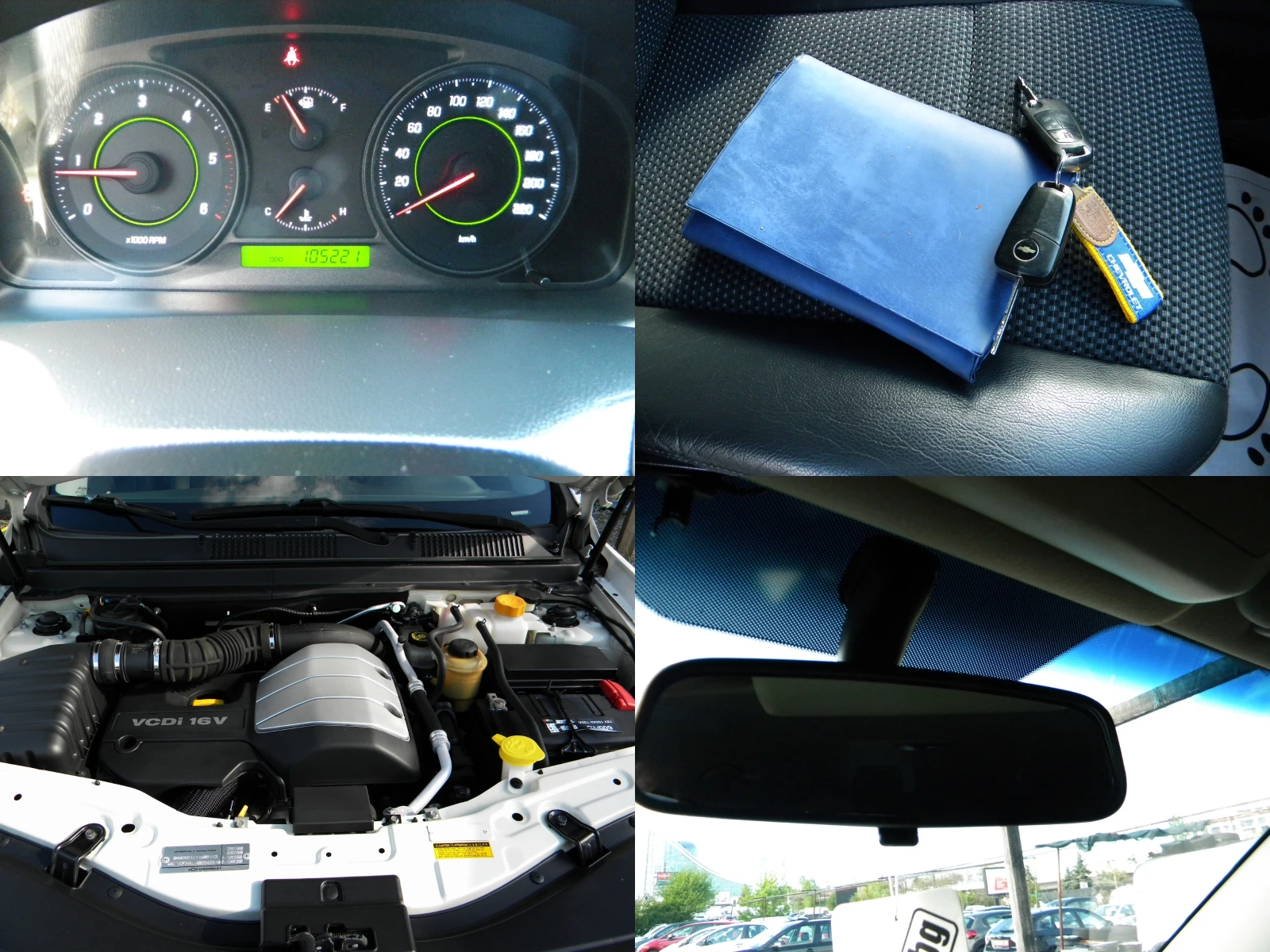 Chevrolet Captiva 2.2VCDI-105000km* NAVI-КОЖА-7места* КАТО НОВ*  - изображение 9