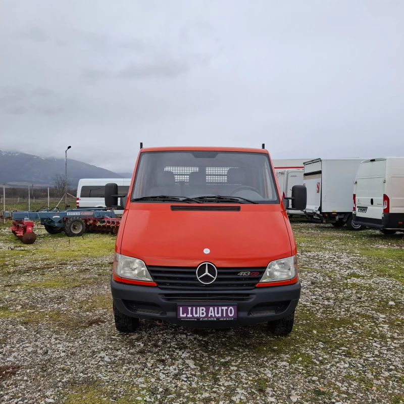 Mercedes-Benz Sprinter 413 Германия Тристранен Самосвал , снимка 3 - Бусове и автобуси - 53292363