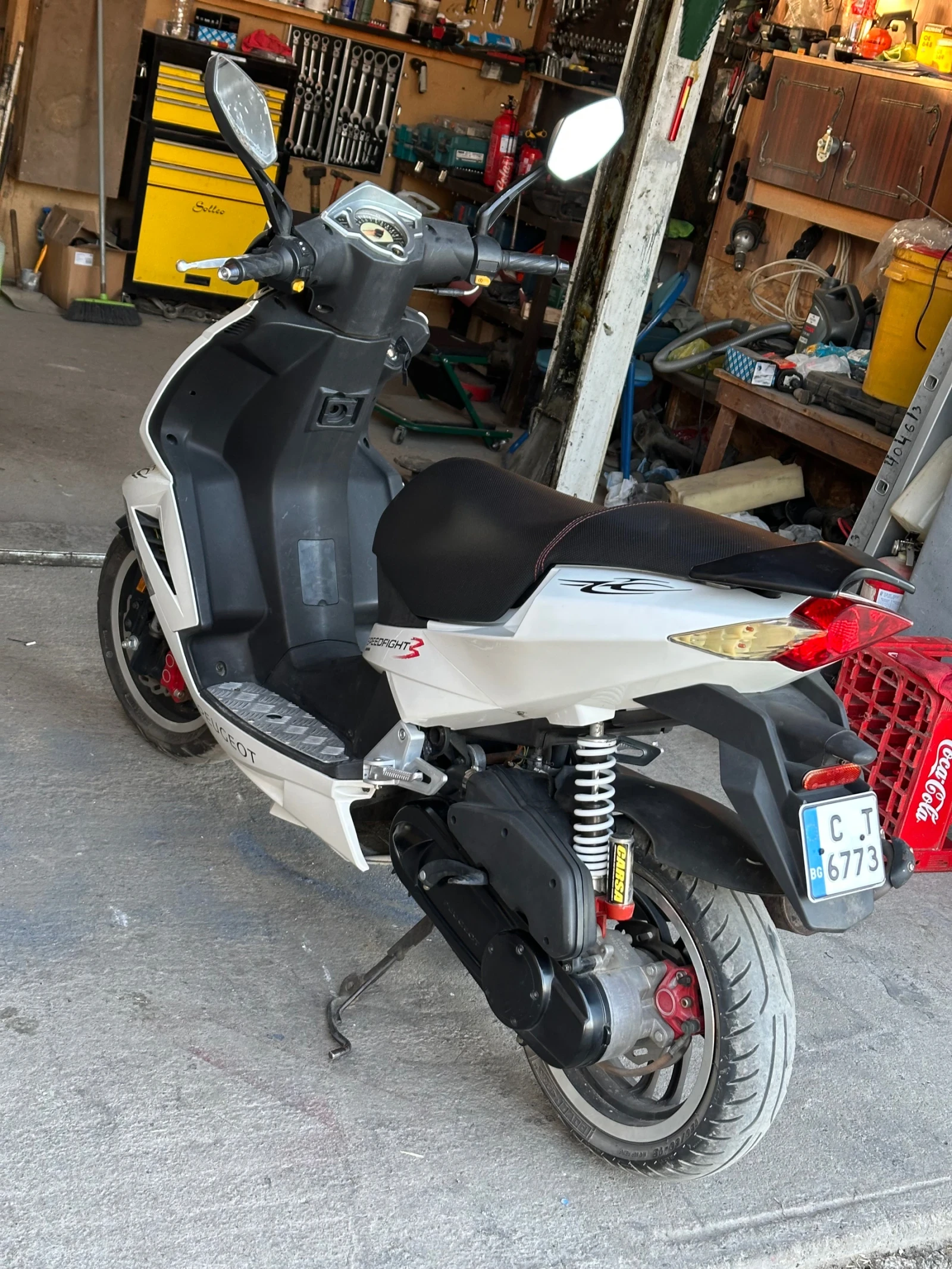 Peugeot Speedfight 2014 50куб. 6000км - изображение 5