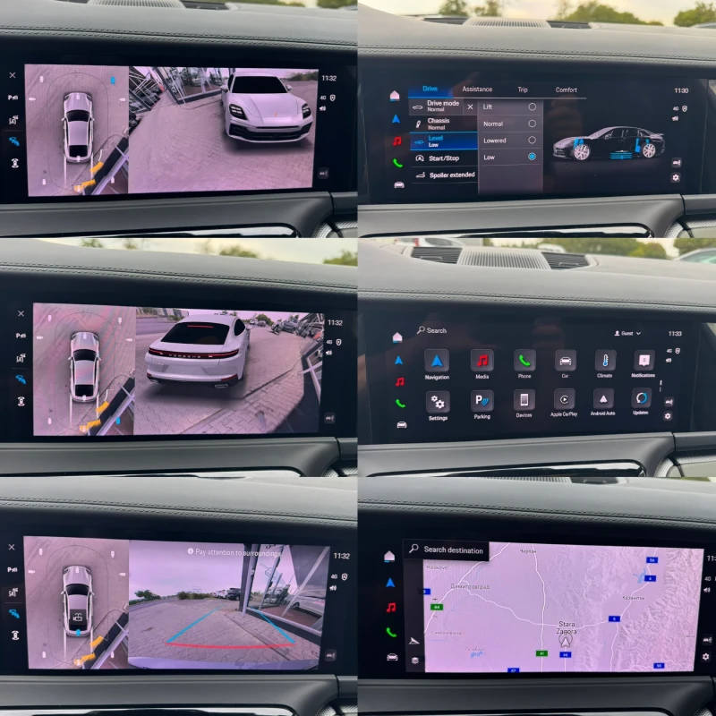 Porsche Panamera 4#EXCLUSIVE#PANO#ALCANTAR#ОБДУХ#MATRIX#AIRMAT, снимка 15 - Автомобили и джипове - 51751232