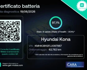 Hyundai Kona !!!ОЧАКВАН ВНОС!!! PRIME 64kWh 204hp ТЕРМОПОМПА , снимка 8