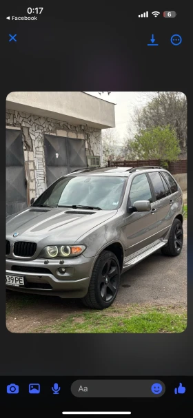 BMW X5 X5 3.0d 218к.с ръчка - 10000 лв. - 22878634 3