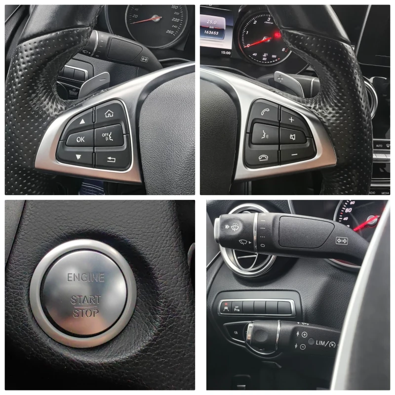 Mercedes-Benz GLC 220 AMG-line/163х.км реални/Burmester/, снимка 14 - Автомобили и джипове - 52976907