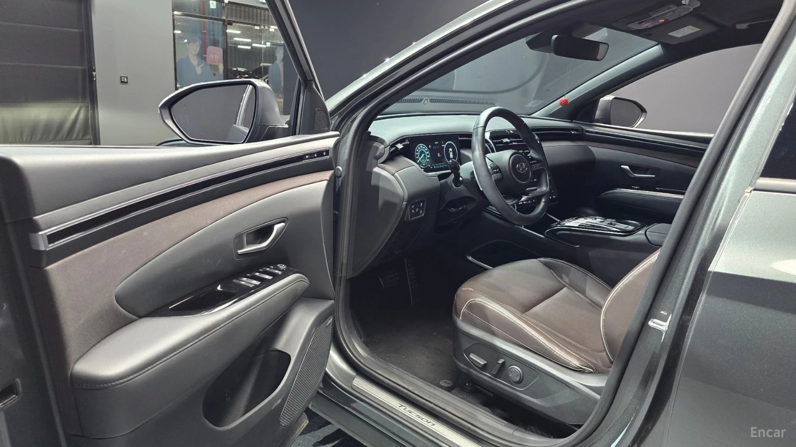 Hyundai Tucson HYBRID* 4x4* 360* LANE* ОБДУХ* DISTRO, снимка 7 - Автомобили и джипове - 55492891