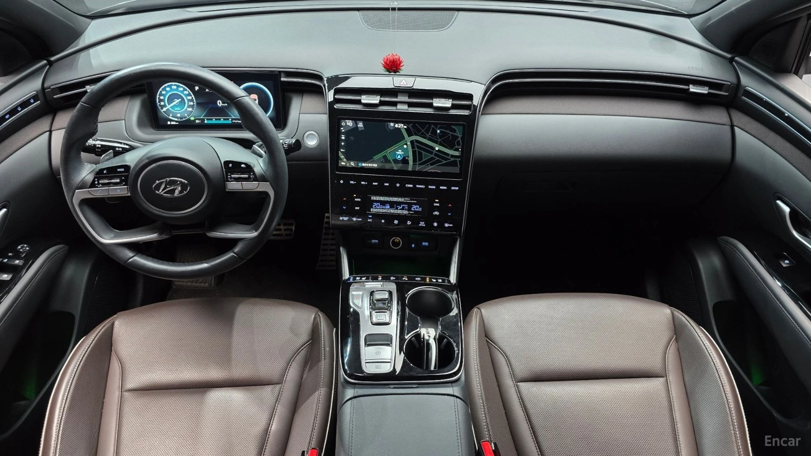 Hyundai Tucson HYBRID* 4x4* 360* LANE* ОБДУХ* DISTRO, снимка 3 - Автомобили и джипове - 55492891