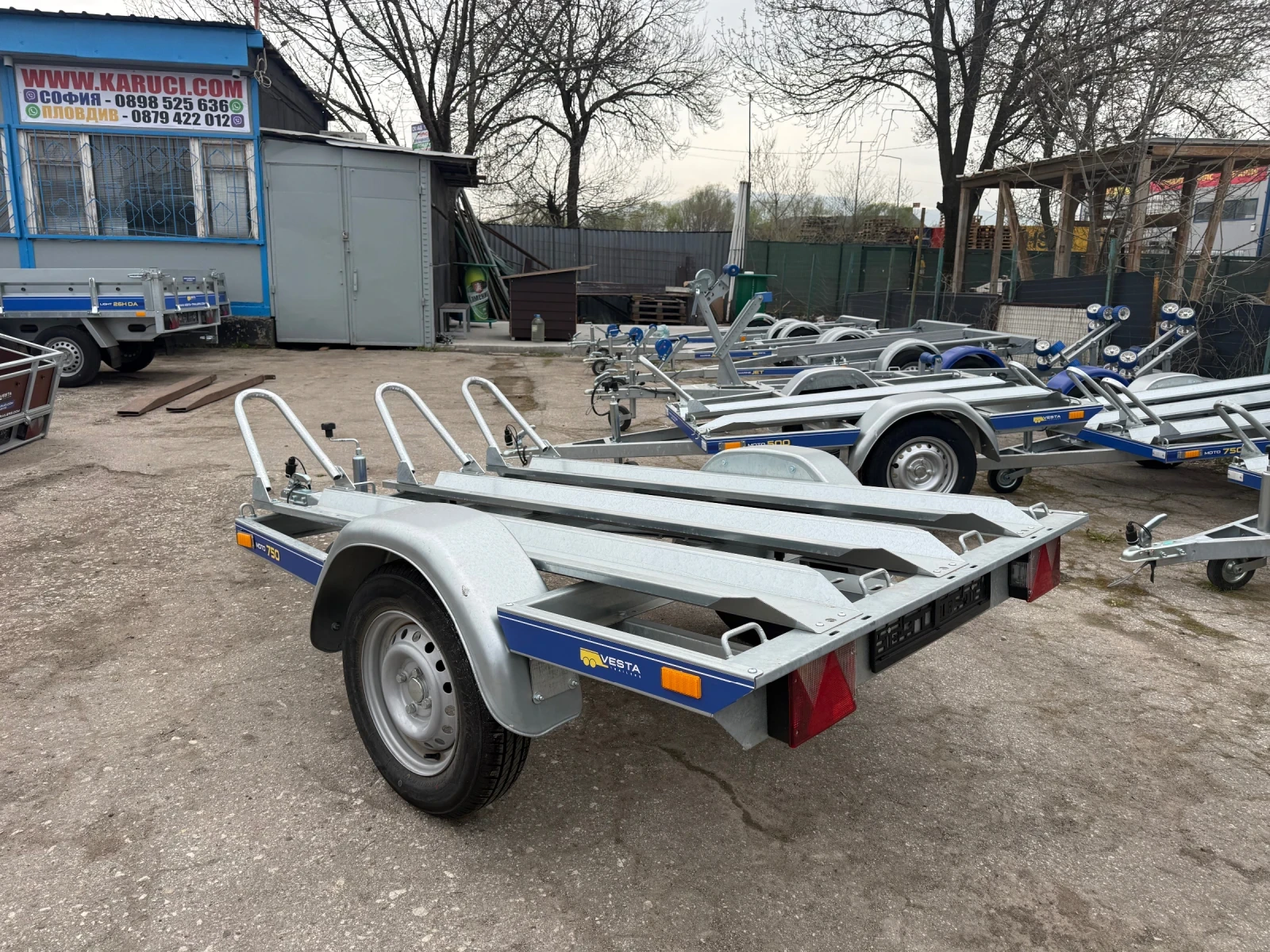 За автомобил Други VESTA MOTO 750, снимка 2 - Ремаркета - 54212169