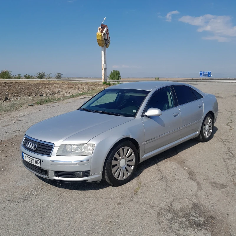 Audi A8 3.7газ, снимка 4 - Автомобили и джипове - 47373836