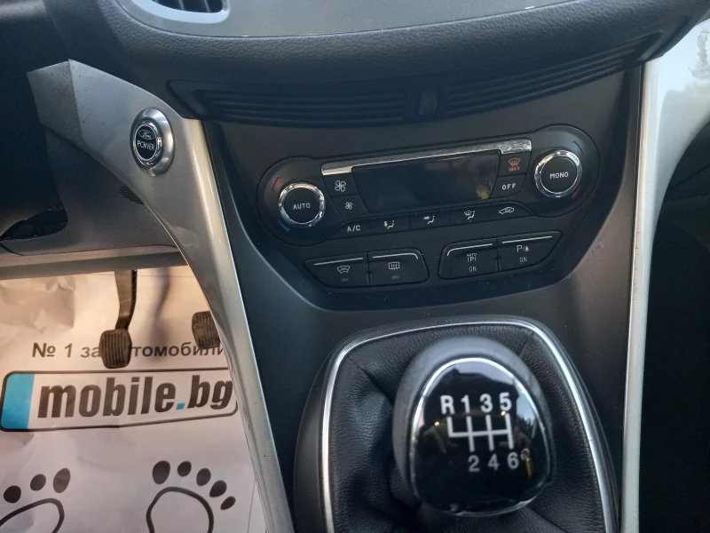 Ford C-max 1.6tdci 116 k.c. TiTANiUM NAVi Panorama 6 скорости, снимка 10 - Автомобили и джипове - 52957211