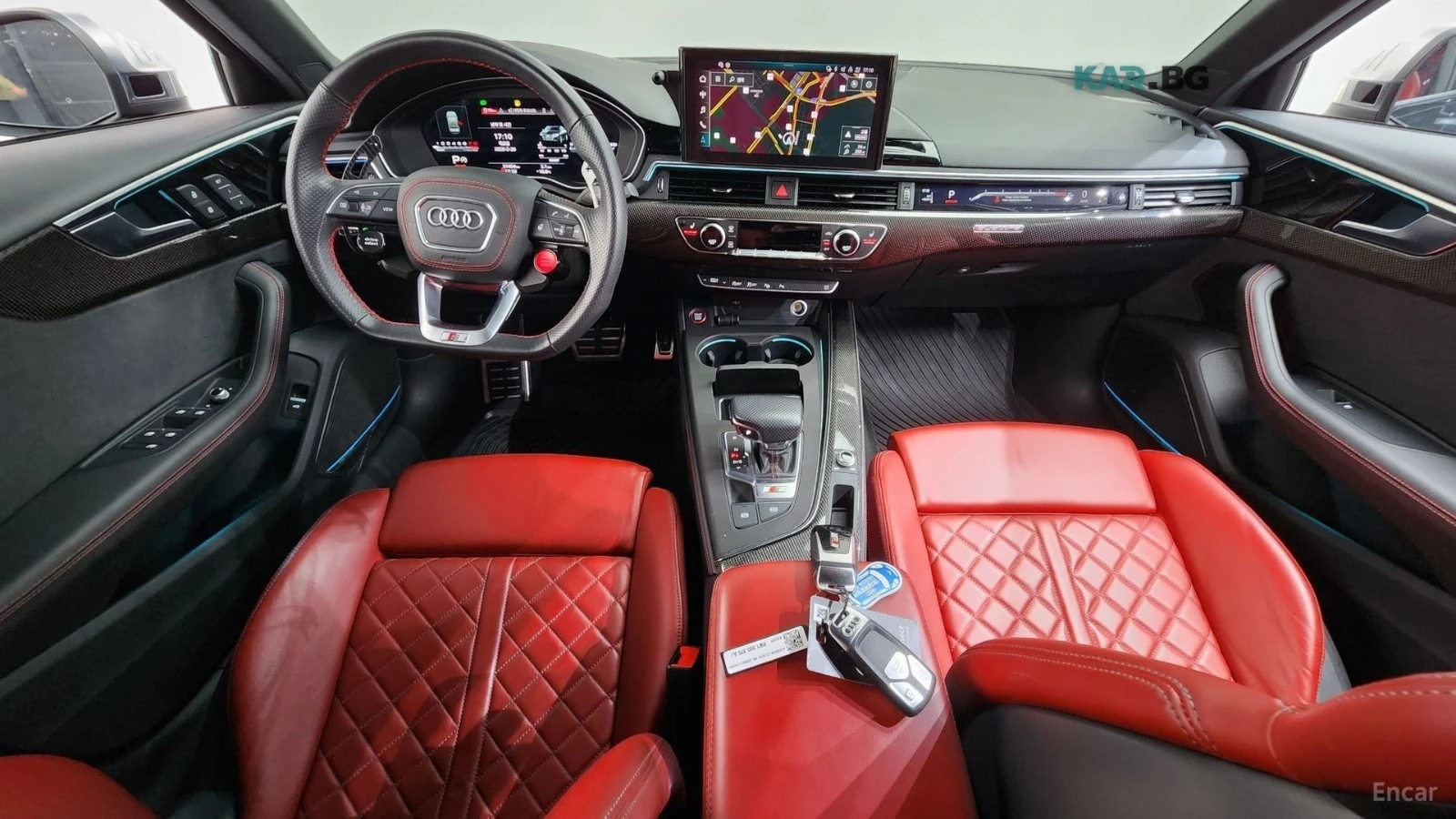 Audi S4 QUATTRO* DISTRONIC* ПОДГРЕВ* HUD* 360* КАМЕРА* , снимка 5 - Автомобили и джипове - 55016881