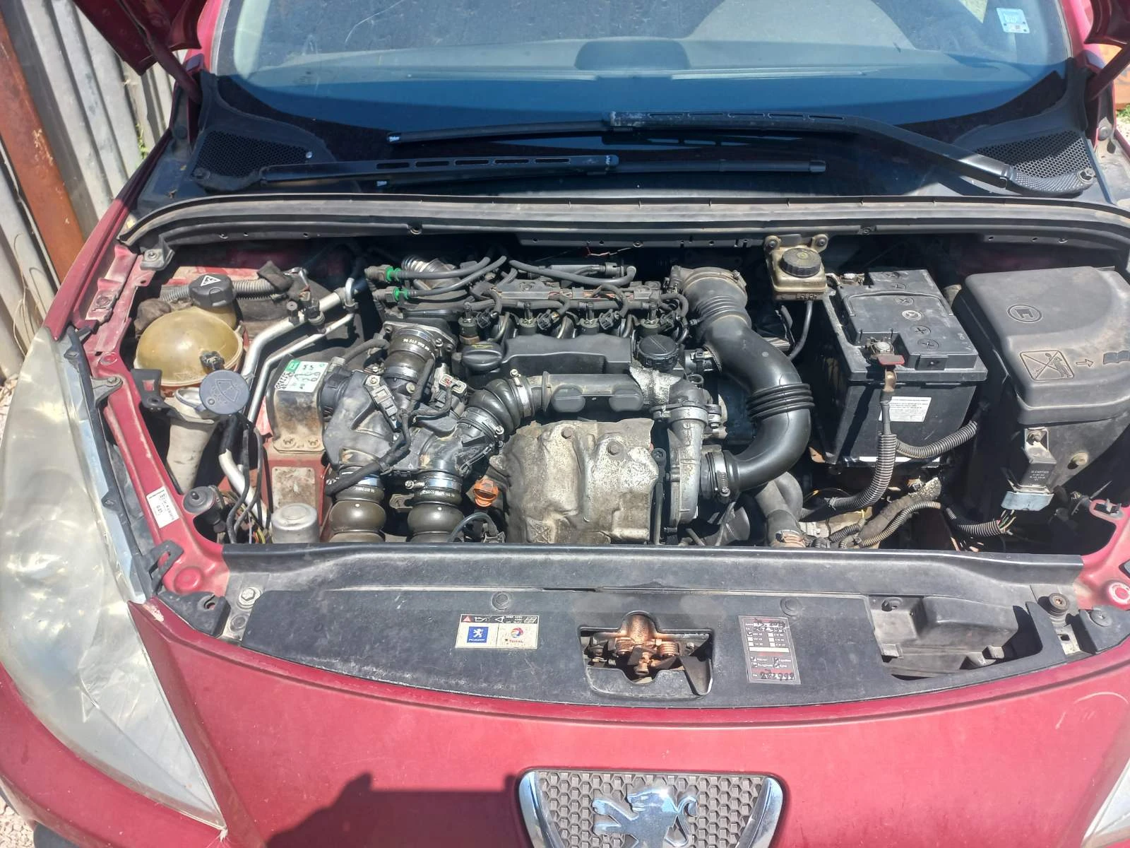 Peugeot 307 1, 6HDI-110 К.С., снимка 8 - Автомобили и джипове - 55074435