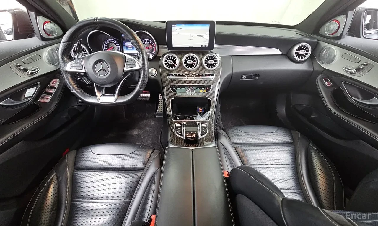 Mercedes-Benz C 63 AMG BURMESTER / PANO / HUD / 360 / ILS, снимка 7 - Автомобили и джипове - 55139308