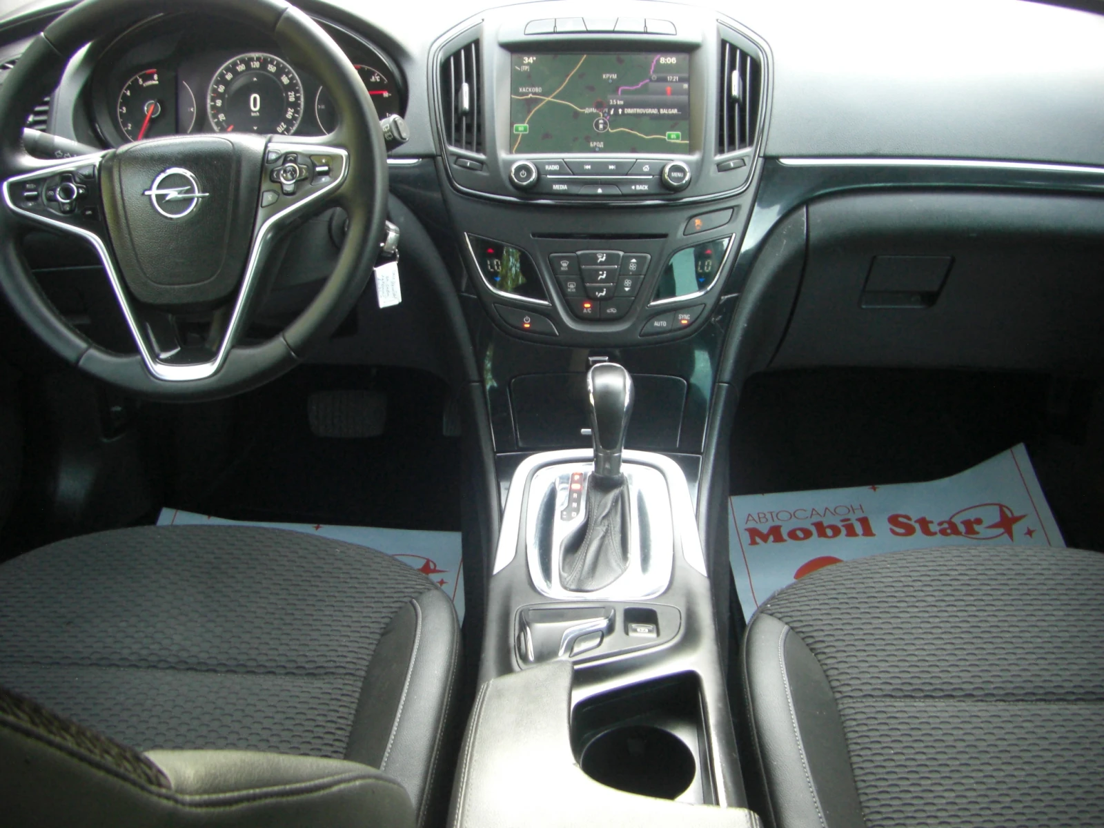 Opel Insignia 2.0cdti SPORT TOURER FACCE COSMO NAVI AVTOMAT, снимка 10 - Автомобили и джипове - 55400513