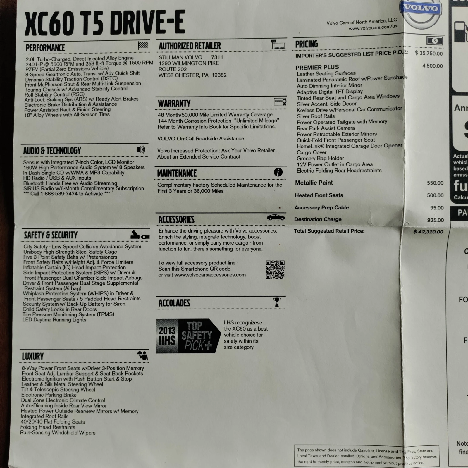 Volvo XC60 2.0 L4 T5 Premier +  - изображение 8