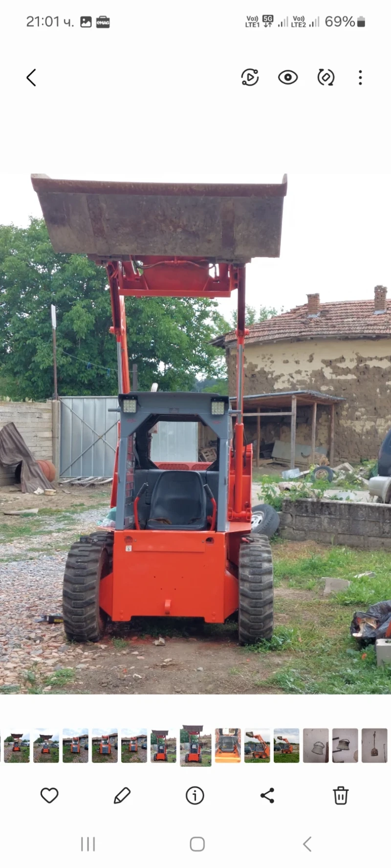 Мини челни товарачи Bobcat Thomas S 133, снимка 3 - Индустриална техника - 53111326