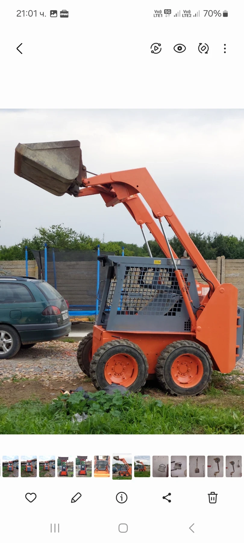 Мини челни товарачи Bobcat Thomas S 133 - изображение 2