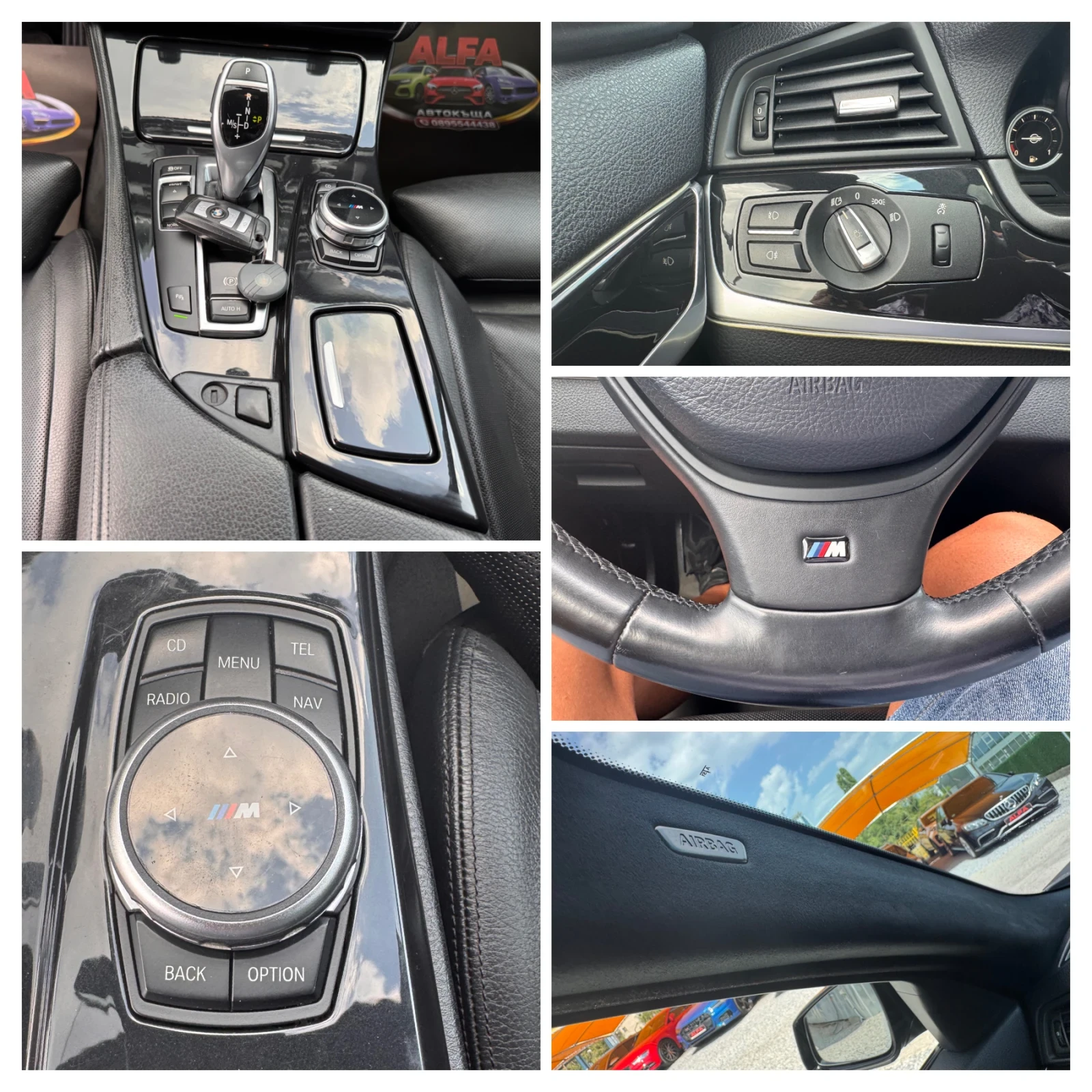 BMW 530 d/M5 PERFORMANCE/DIGITAL/СИВ МАТ/БЕЗ АНАЛОГ///, снимка 14 - Автомобили и джипове - 55800942