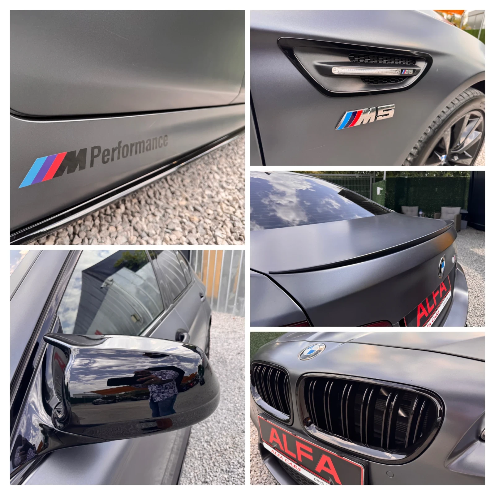 BMW 530 d/M5 PERFORMANCE/DIGITAL/СИВ МАТ/БЕЗ АНАЛОГ///, снимка 11 - Автомобили и джипове - 55800942