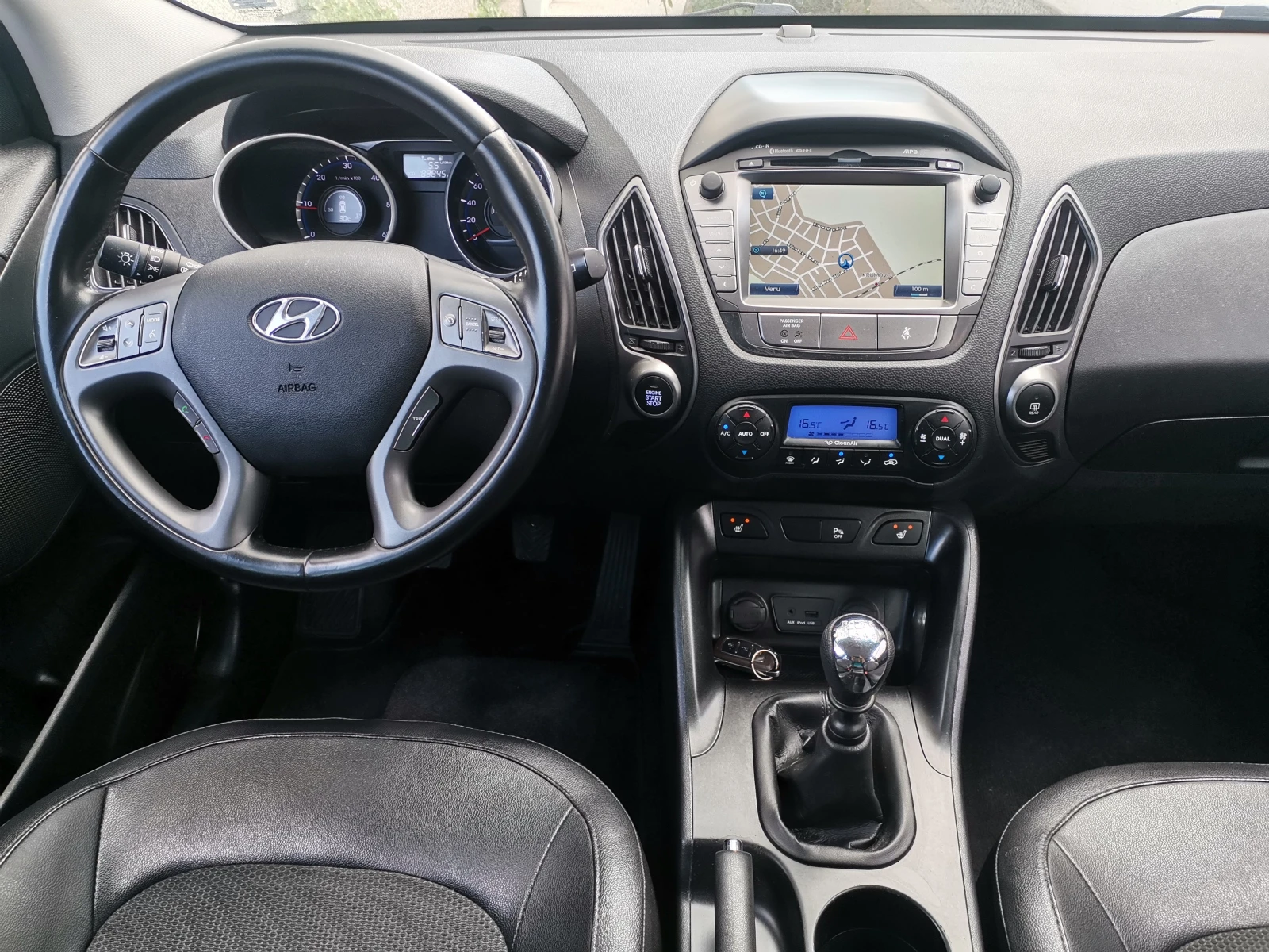 Hyundai IX35 1, 7cdti фейс, снимка 13 - Автомобили и джипове - 54679763