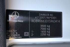 Mercedes-Benz Sprinter 316 284200km.100%, снимка 15