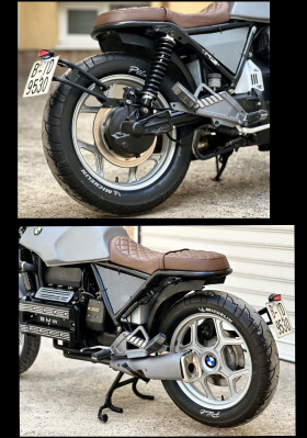 BMW K 100//CAFE RECER, снимка 7 - Мотоциклети и мототехника - 45509075