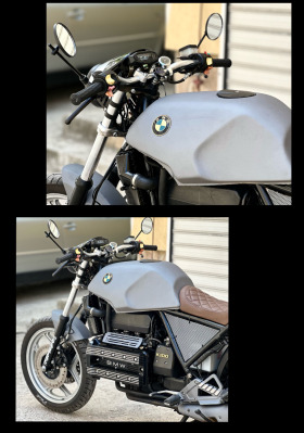 BMW K 100//CAFE RECER, снимка 6 - Мотоциклети и мототехника - 45509075