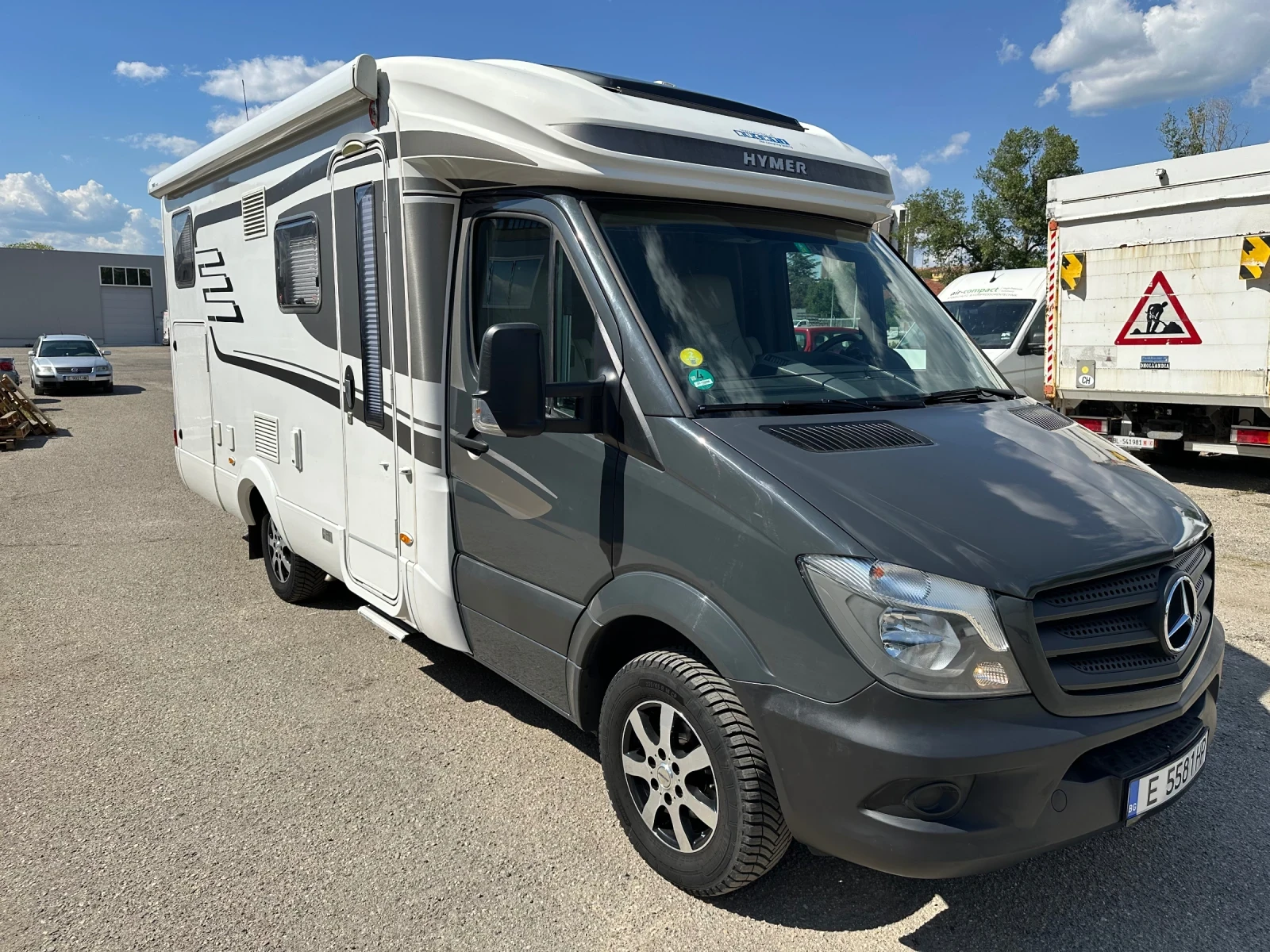 Кемпер HYMER / ERIBA ML 580 автоматик, снимка 1