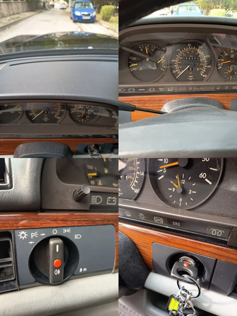 Mercedes-Benz 126 350 SD  USA - S - CLASS , снимка 10 - Автомобили и джипове - 52449950