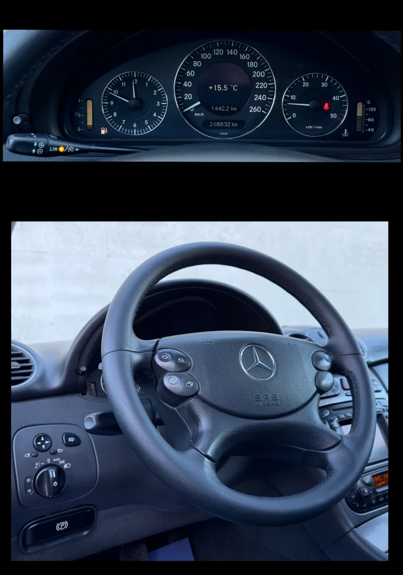 Mercedes-Benz CLK 270CDI//AVANTGARDE* NAVI, снимка 17 - Автомобили и джипове - 48133354