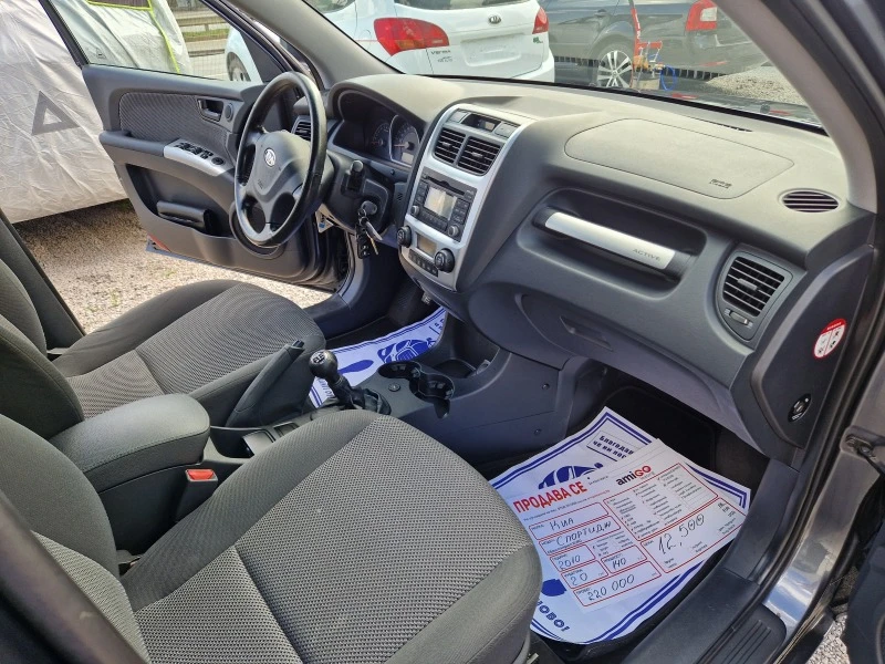 Kia Sportage 2.0/4WD/GAZ, снимка 12 - Автомобили и джипове - 44952583