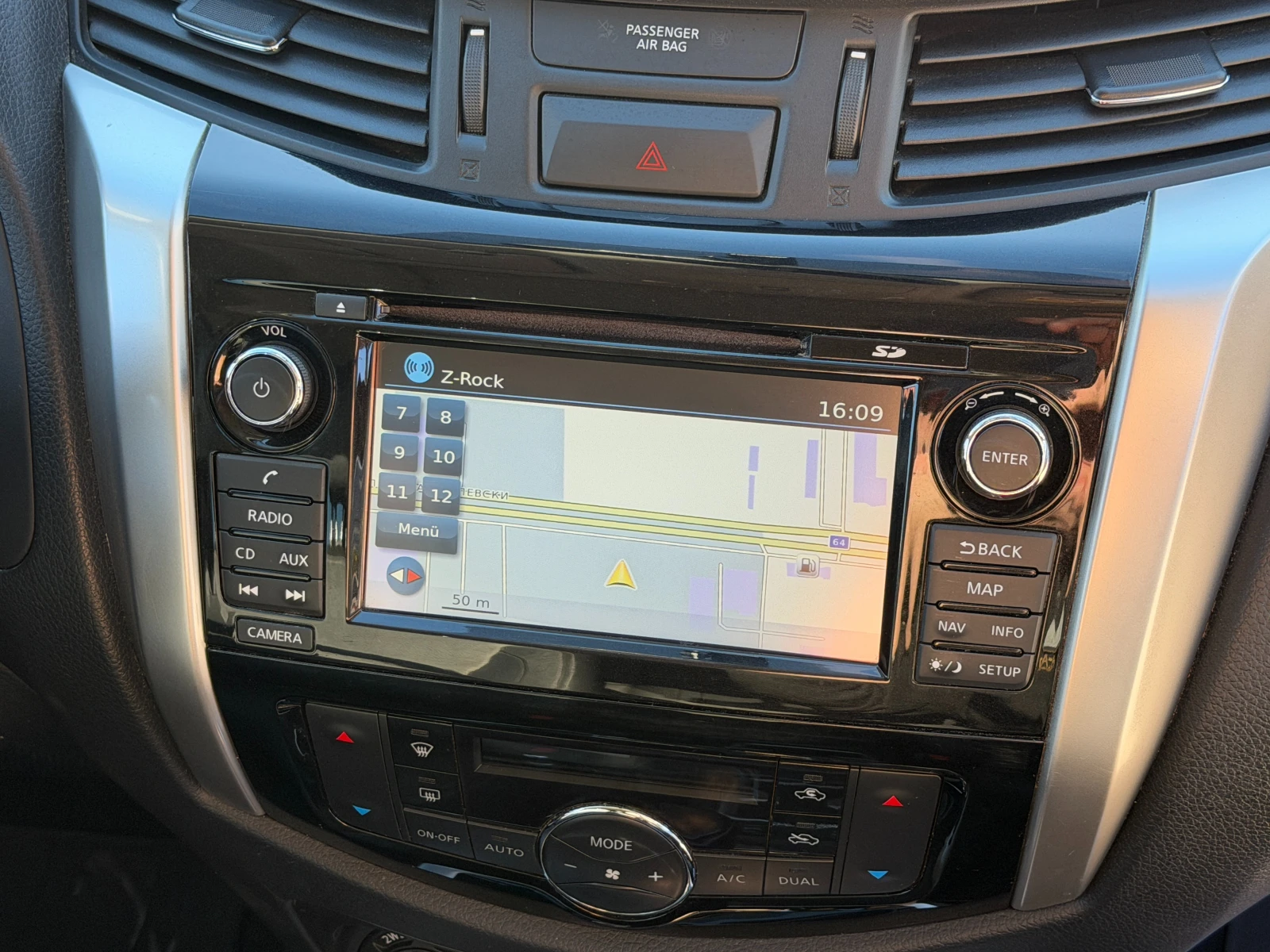 Nissan Navara 2.3dCi, Автоматик, Дистроник, Внос, , , , снимка 15 - Автомобили и джипове - 54141410