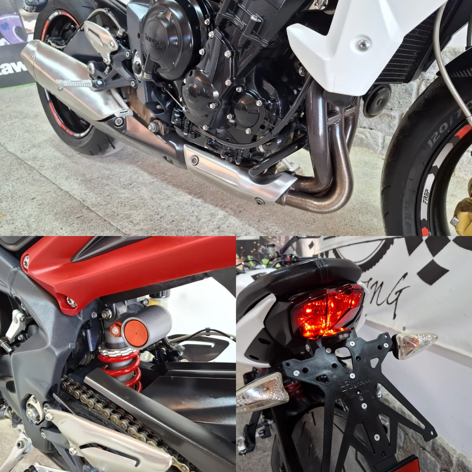 Triumph Street Triple 675 R * * * , снимка 13 - Мотоциклети и мототехника - 55692257
