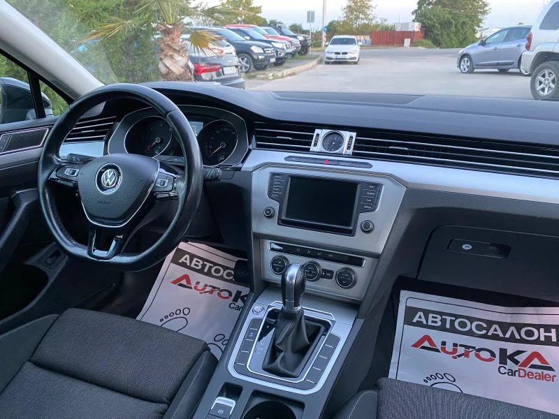 VW Passat 2.0TDI-150кс= АВТОМАТ= R-Line= DISTRONIC= NAVI, снимка 13 - Автомобили и джипове - 46959329