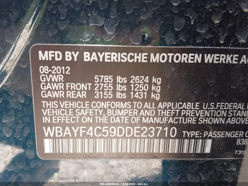 BMW 740 3.0L I-6 DI, DOHC, VVT, TURBO, 315HP All Wheel, снимка 9 - Автомобили и джипове - 53371249