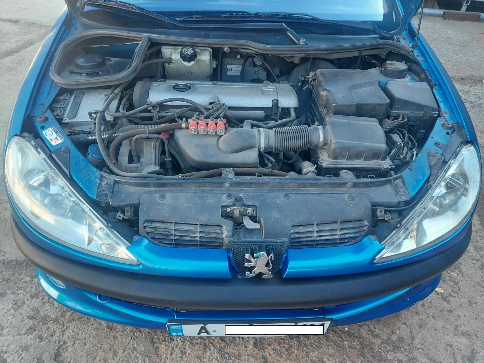 Peugeot 206 cc, снимка 11 - Автомобили и джипове - 55678489