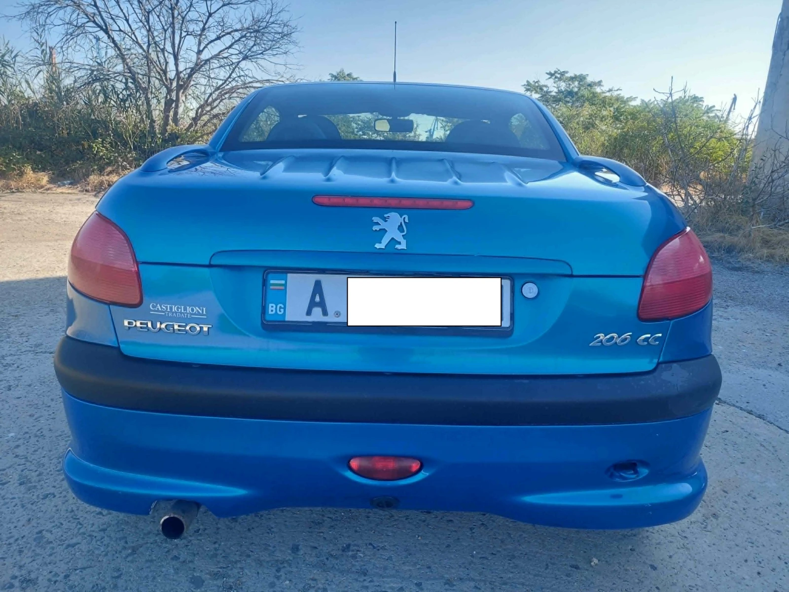 Peugeot 206 cc, снимка 5 - Автомобили и джипове - 55678489