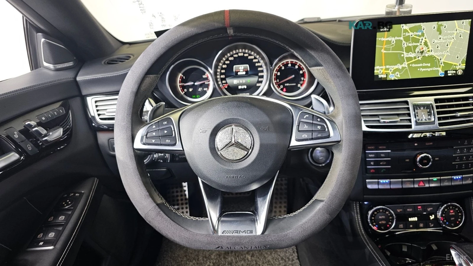 Mercedes-Benz CLS 63 AMG S 4MATIC* КОЖА* ОБДУХВ* НАВИ* ПАНО* 360, снимка 11 - Автомобили и джипове - 55818661