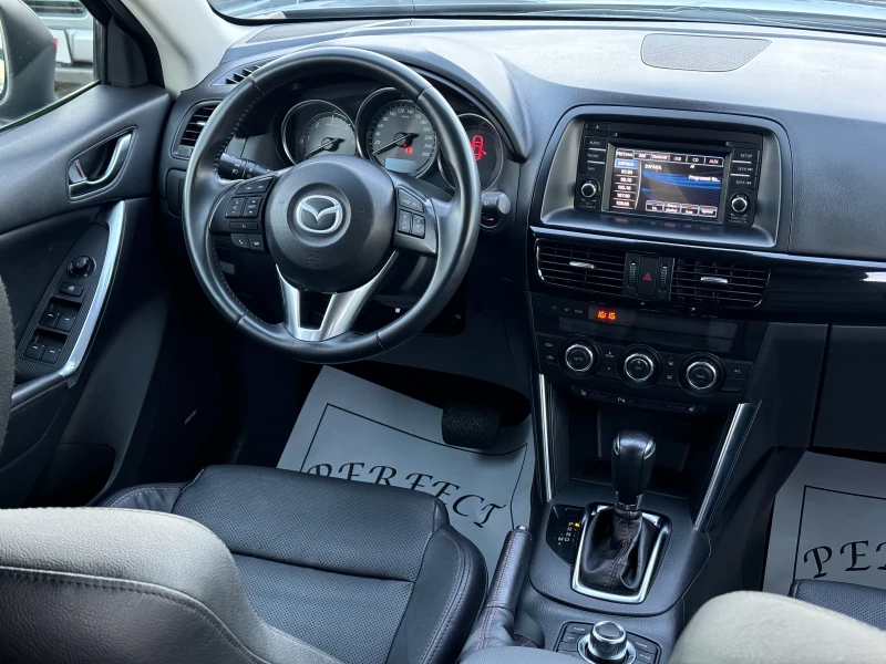 Mazda CX-5 2.2D-КОЖА-РЕКАРО-ПОДГРЕВ-КАМЕРА-199Х.КМ-OTЛИЧНА!!!, снимка 12 - Автомобили и джипове - 48409806