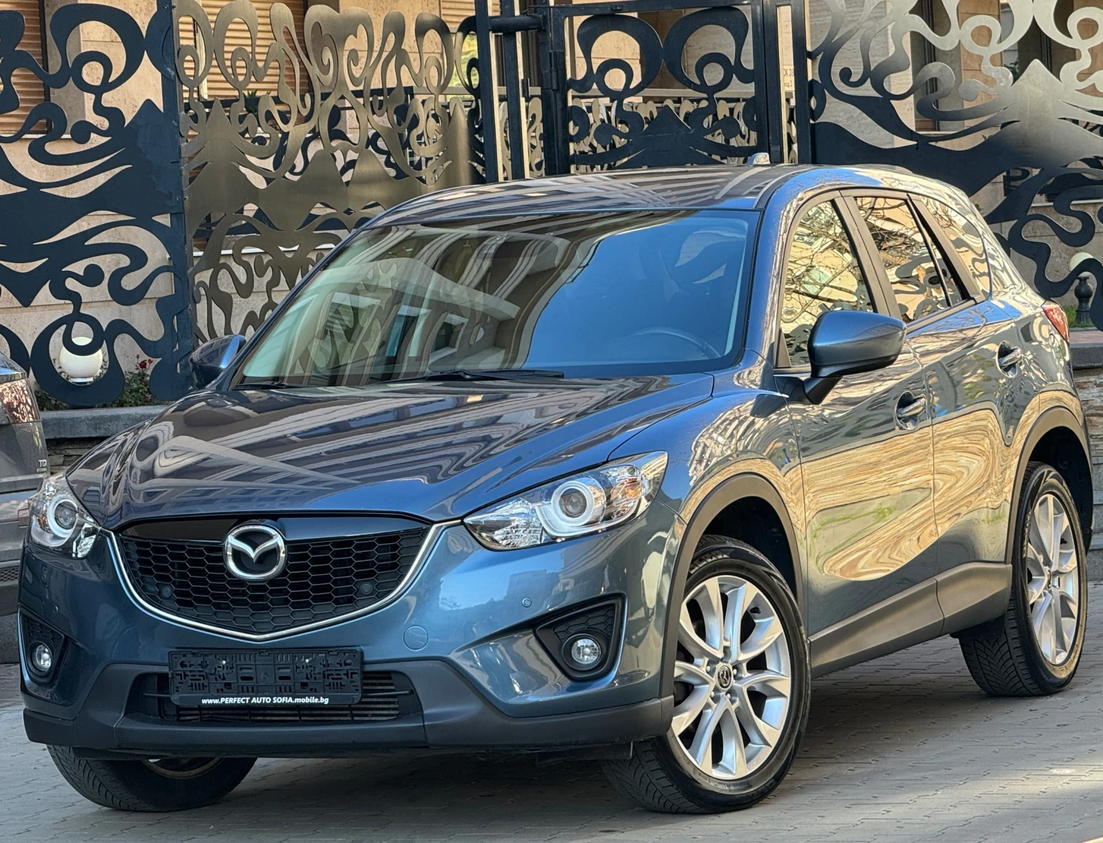 Mazda CX-5 2.2D-КОЖА-РЕКАРО-ПОДГРЕВ-КАМЕРА-199Х.КМ-OTЛИЧНА!!! - [1] 