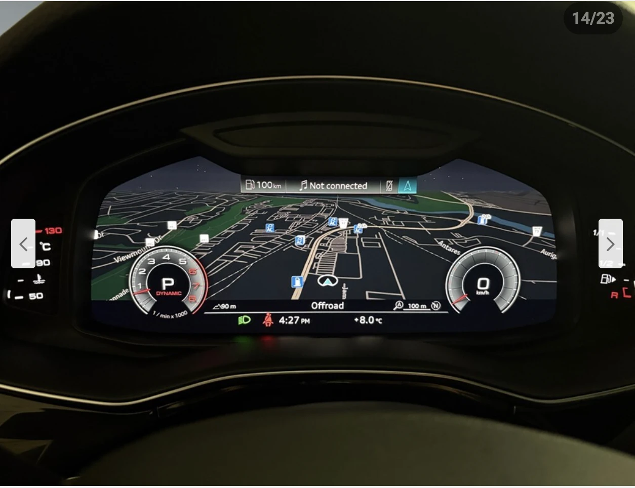 Audi Q8 3.0T* S* LINE* MATRIX* * * 360 | Mobile.bg   14