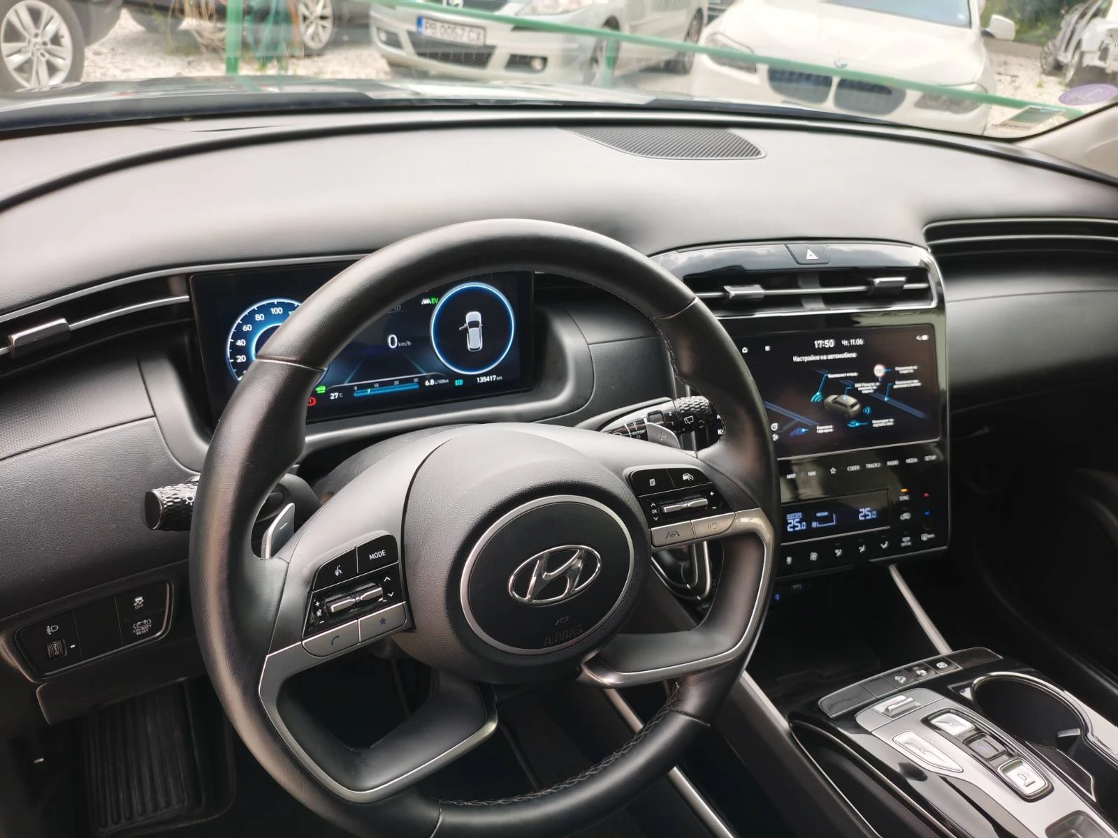 Hyundai Tucson НАЛИЧЕН-Tucson 1.6 T-GDi/Hybrid/230к.с., снимка 12 - Автомобили и джипове - 54541450