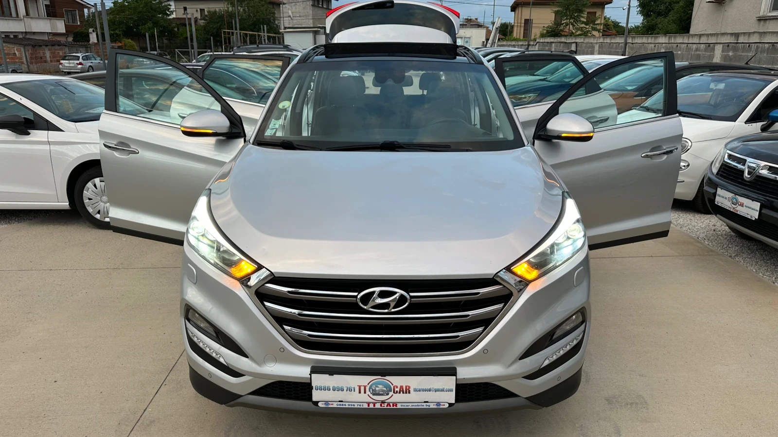 Hyundai Tucson 2.0crdi 6-скорости! Всички екстри! внос Франция!!!, снимка 7 - Автомобили и джипове - 54755345
