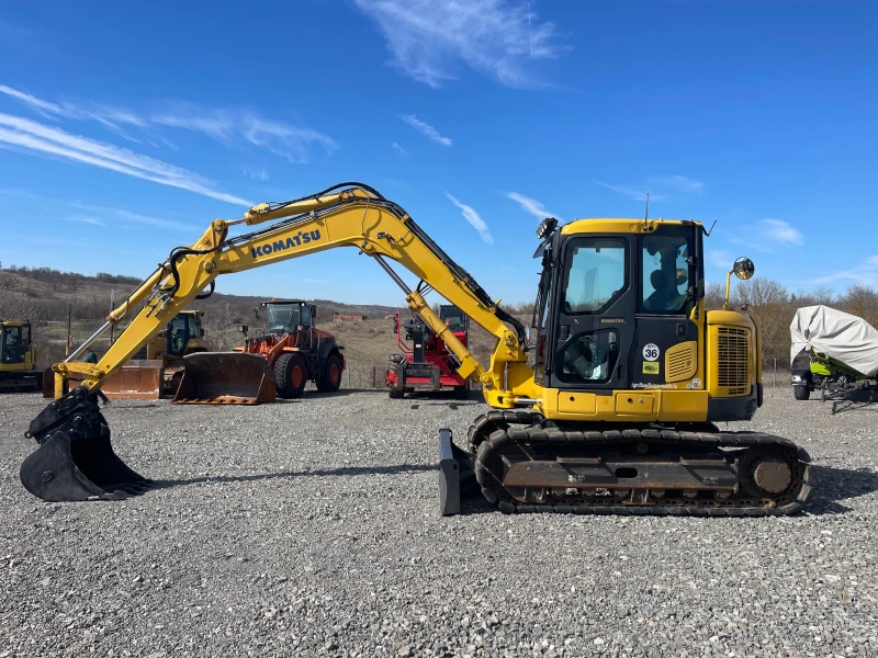 Багер Komatsu PC 118 MR + 3 БРОЯ КОФИ ЛИЗИНГ, снимка 4 - Индустриална техника - 48444756