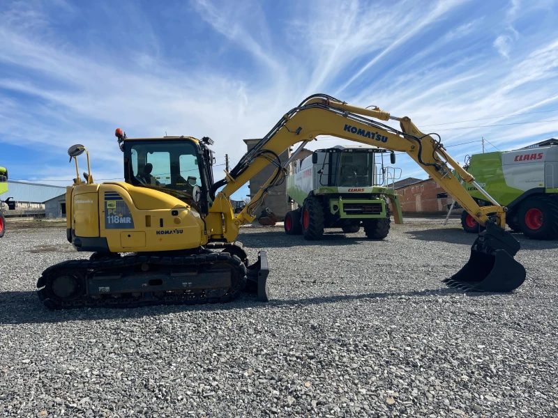 Багер Komatsu PC 118 MR + 3 БРОЯ КОФИ ЛИЗИНГ, снимка 8 - Индустриална техника - 48444756