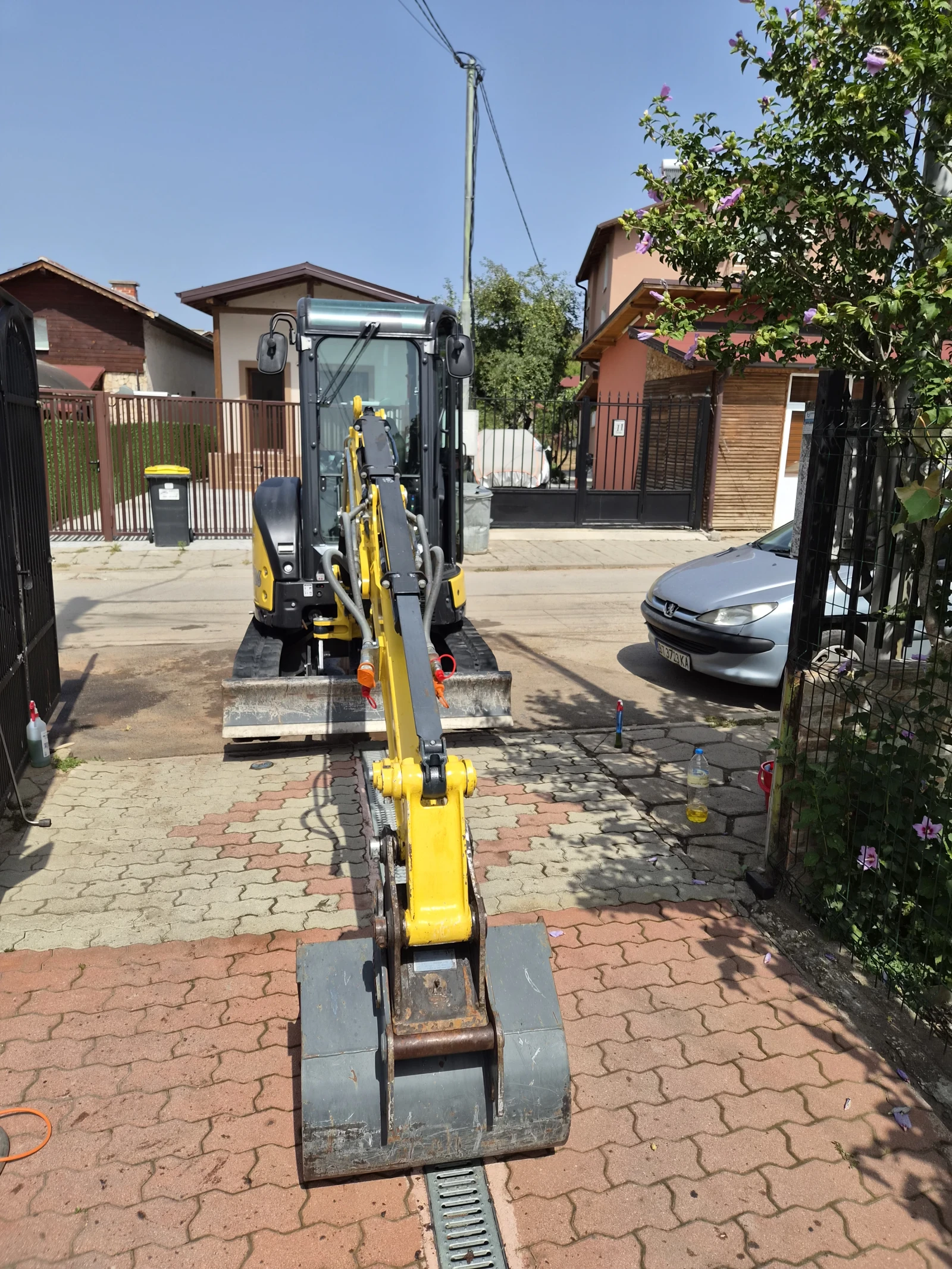 Багер Yanmar Vio 26-6, снимка 9 - Индустриална техника - 55875264