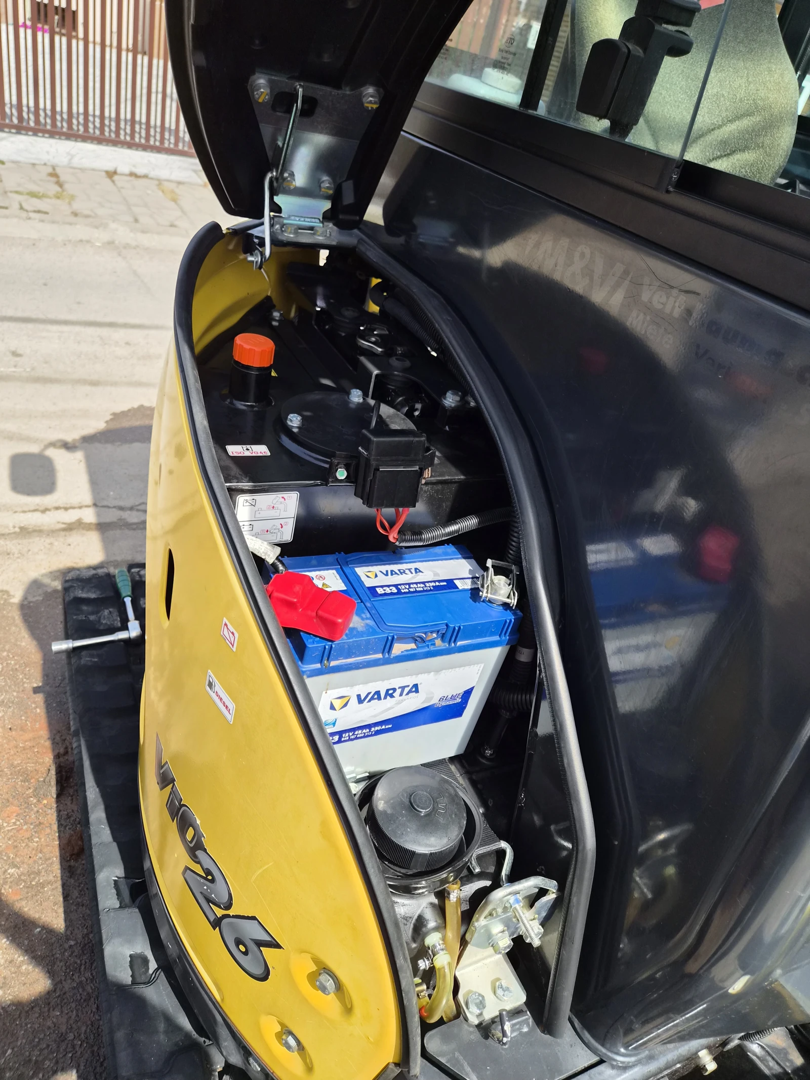 Багер Yanmar Vio 26-6, снимка 6 - Индустриална техника - 55875264