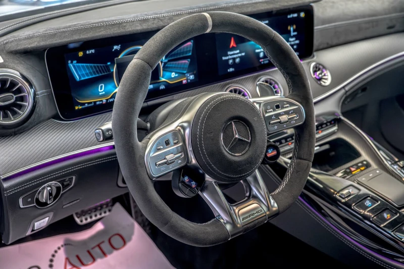 Mercedes-Benz AMG GT 63S/4Matic/Burmester/Камера/AMG Ride Control+ /Amb, снимка 11 - Автомобили и джипове - 52908568