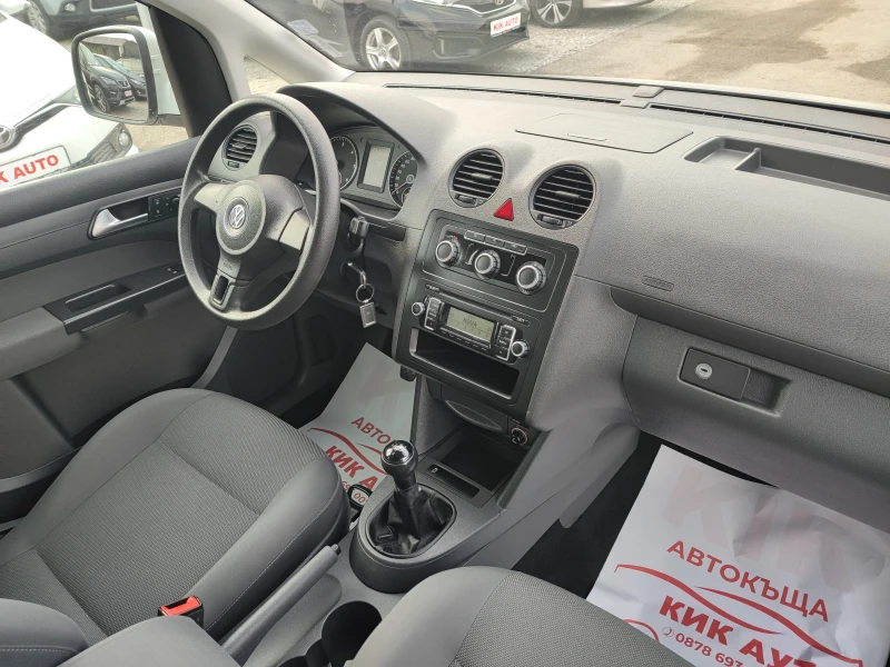 VW Caddy 1.6 TDI -75ks-7  МЕСТА-137000km, снимка 13 - Автомобили и джипове - 53121634